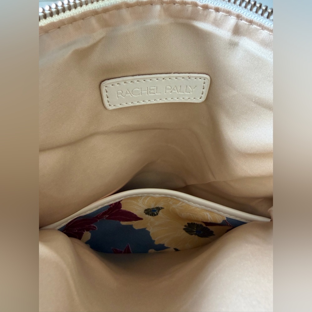 Rachel Pally Cream and Floral Reversible Clutch - Picture 6 of 8